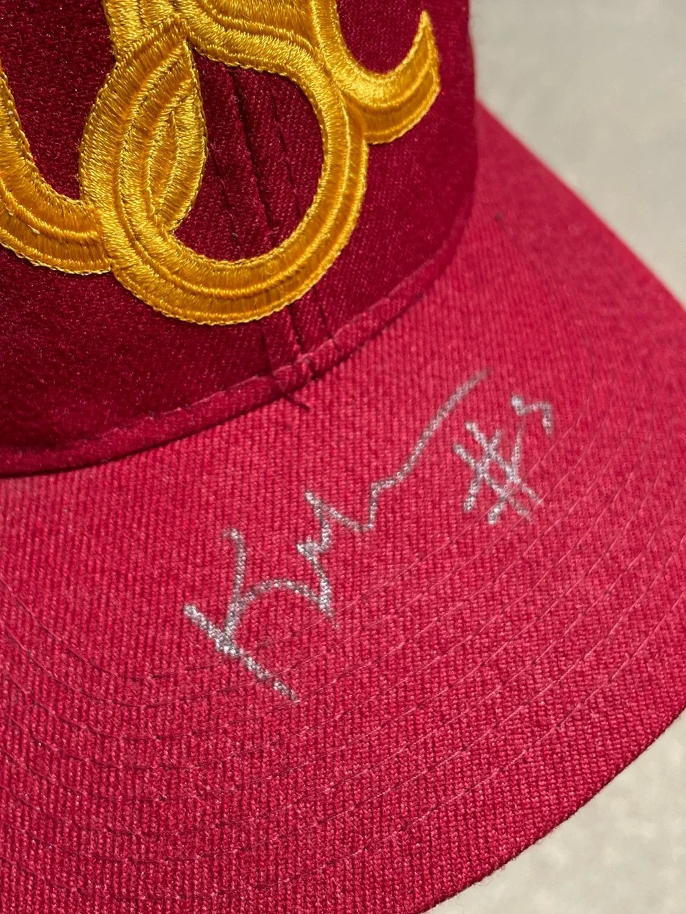 Vtg 80’s USC Keyshawn Johnson Signed Official NCAA College Snapback Hat JSA Cert